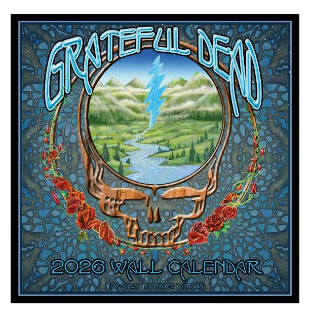 Grateful Dead 2026 Wall Calendar