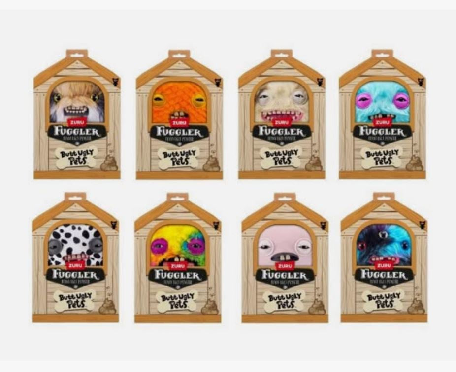 Zuru Fuggler Plush Butt Ugly Pets Edition