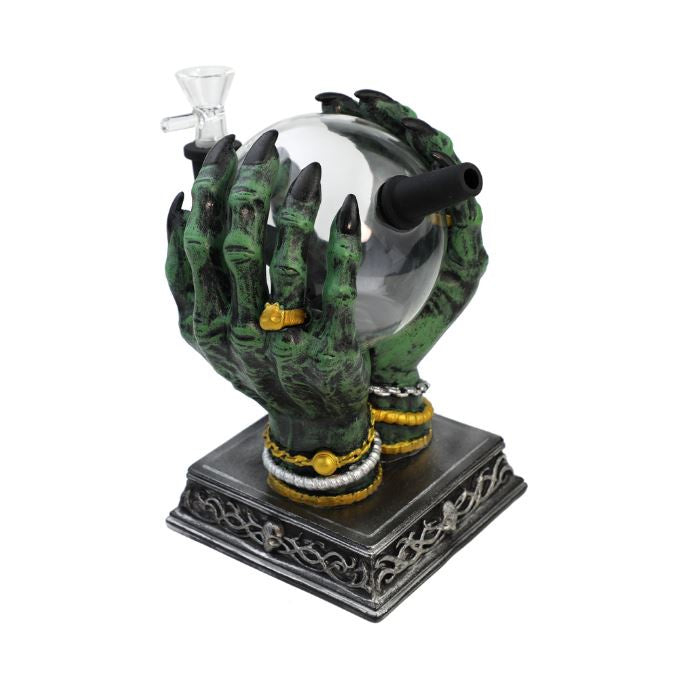 Vinyl Divination Hand Water Pipe 8" - CY019