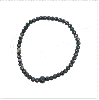 Oceanic - Hematite Beaded Bracelet