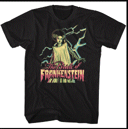 American - Bride of Frankenstein Bright T-Shirt