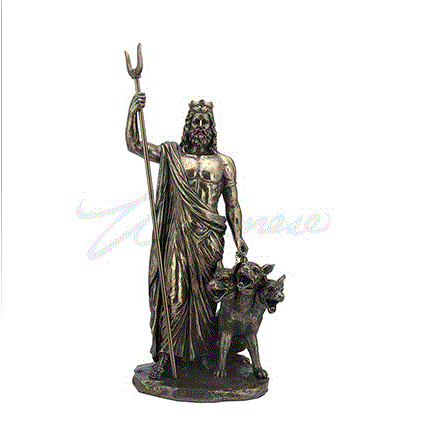 Unicorn Studio - Hades Greek God-King of the Underworld Statue