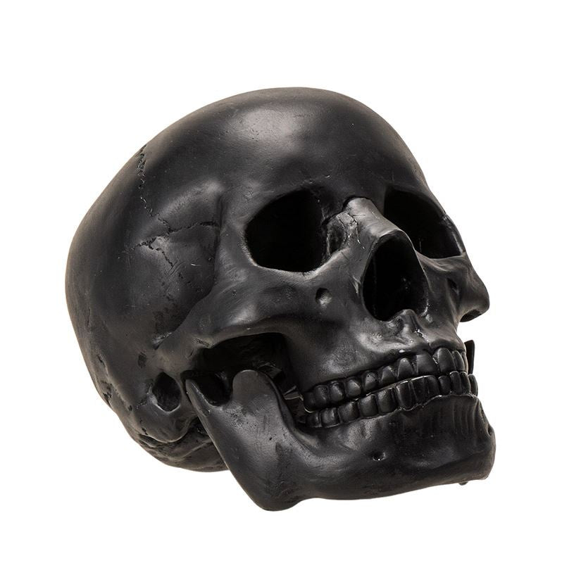Pacific - Black Skull w/Moving Jaw Statue