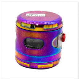 Round Edge Rainbow Metal Grinder - 60MM