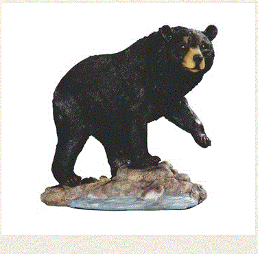 GSC - Bear Fishing Statue 54704