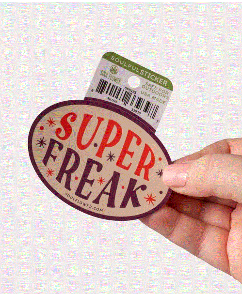 Soul Flower - Super Freak Sticker