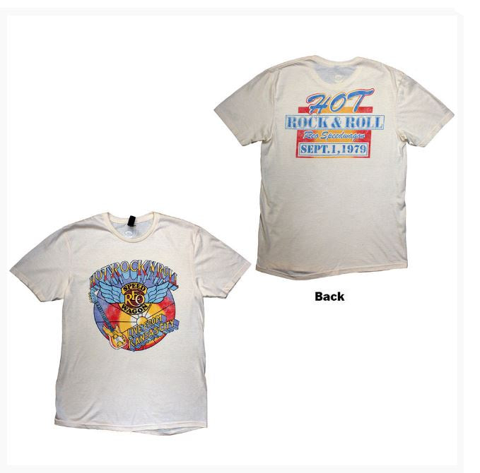 REO Speedwagon Unisex T-Shirt - Kansas (Natural)