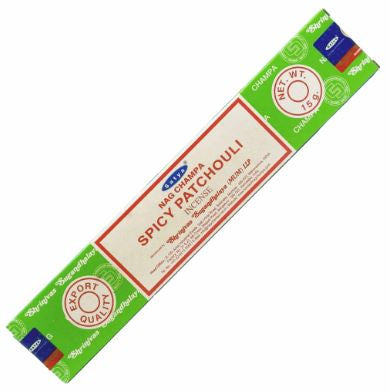 Satya Spicy Patchouli Incense Sticks 15 Gram