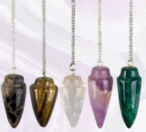 Capstone E - Assorted Gemstone Plumb Pendulums