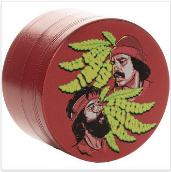 Cheech & Chong 4pc Metal Grinder 63mm - Parked