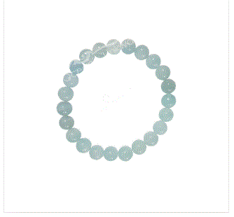 Oceanic - Aquamarine Beaded Bracelet