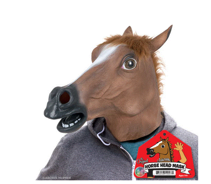 Archie McPhee - Horse Head Mask