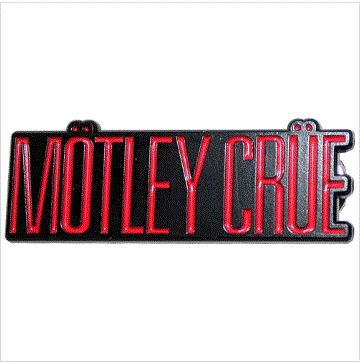 Rock Off - Motley Crue 'Logo' Pin Badge