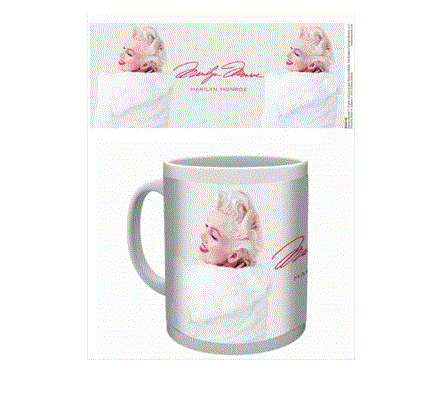 Pyramid - Marilyn Monroe White Fur Coffee Mug