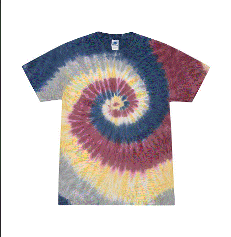 Colortone Youth Tie Dye T-Shirt - Lotus