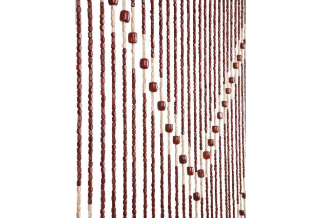 Wooden Bead Curtain - Ming 35" x 68" - 27 Strands