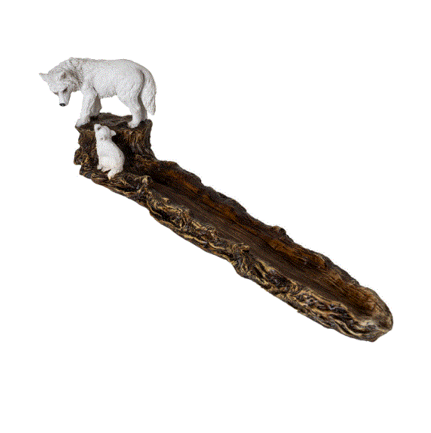 Pacific - Wolf & Pup Incense Holder