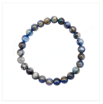 Oceanic - Blue Kyanite Beaded Bracelet