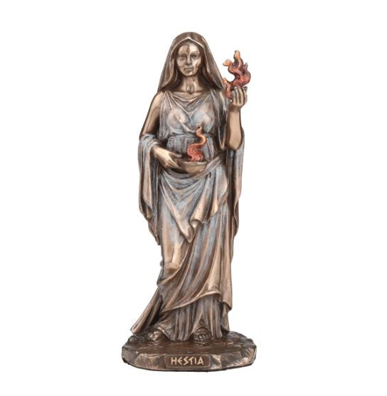 Hestia Greek Goddess Of Home & Hearth Statue 78204