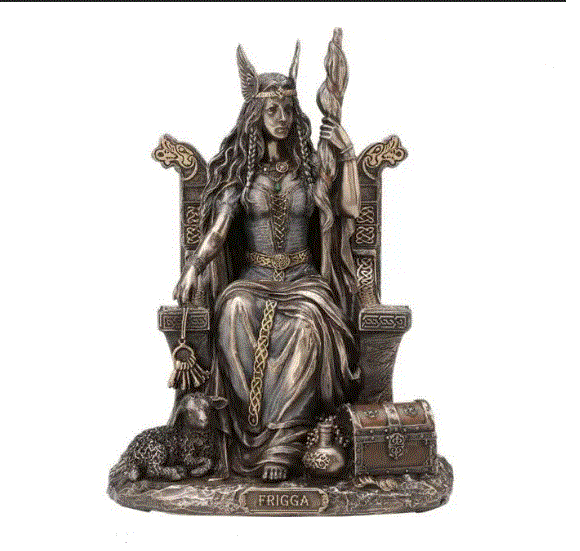 Unicorn Studio - Frigga Norse Goddess of Marriage & Wisdom Statue