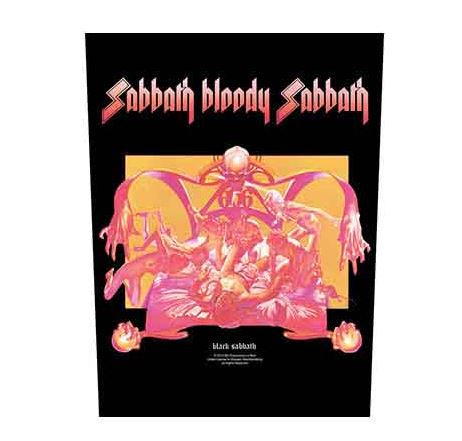 Black Sabbath Back Patch - Sabbath Bloody Sabbath