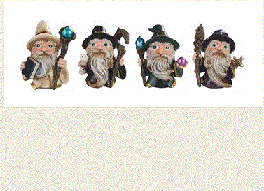 GSC - Mini Wizard Statues 72117