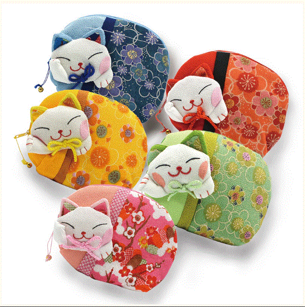 Original Source - Lucky Cat Coin Purse