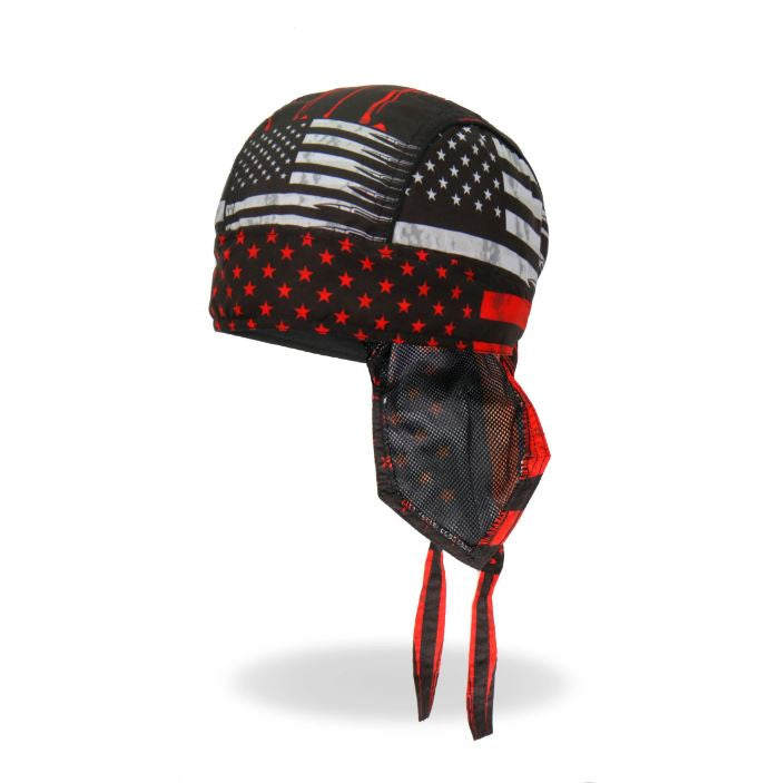 Hot Leathers - Flag Bullets Lightweight Headwrap