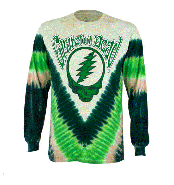 Sundog - Grateful Dead Countdown Tie Dye L-Sleeve Shirt