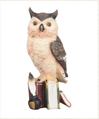 Owl w/Stationery Statue 54785