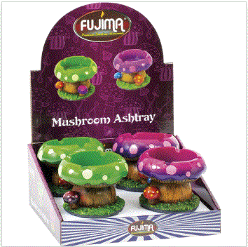 Fujima - Mushroom Polystone Ashtray LT404