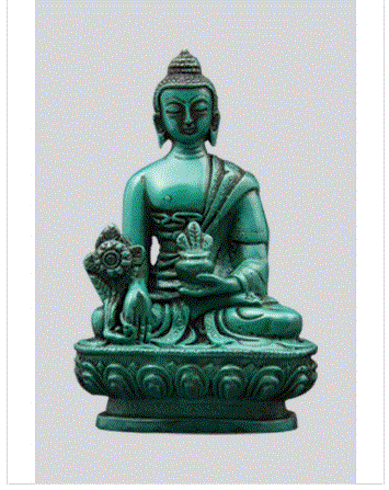 Kathmandu - 4.5" Medicine Buddha Resin Statue