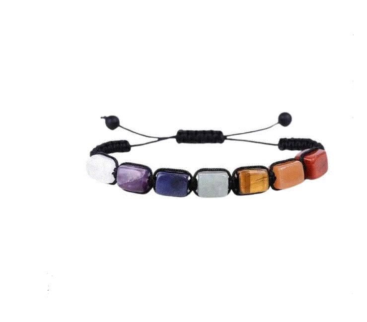 Down To Earth - 7 Chakra Shamballa Bracelet