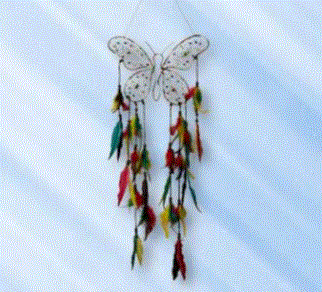 Village - Butterfly Web Dreamcatcher SM6FB