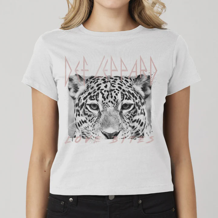Def Leppard Love Bites Juniors Baby Tee