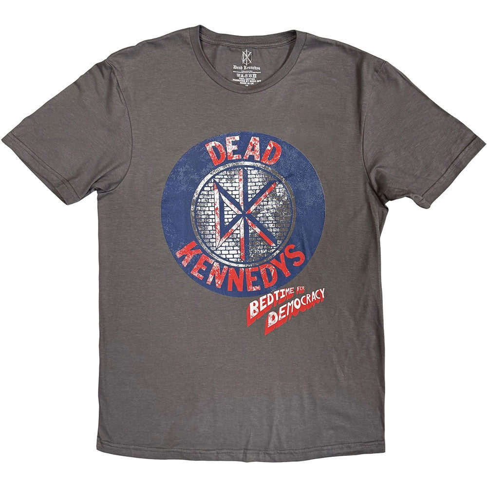 Dead Kennedys Unisex T-Shirt - Bedtime For Democracy (Grey)