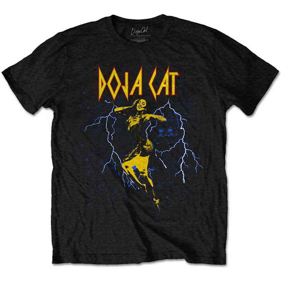 Doja Cat Unisex T-Shirt - Lightning Planet Her (Black)