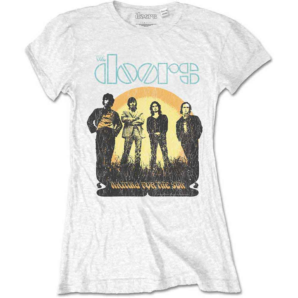 The Doors Waiting for The Sun Girls T-Shirt Rockoff