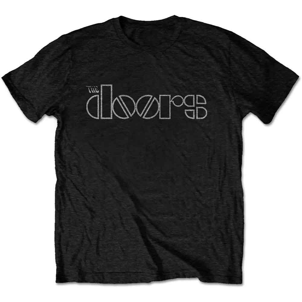 The Doors Logo Black T-Shirt