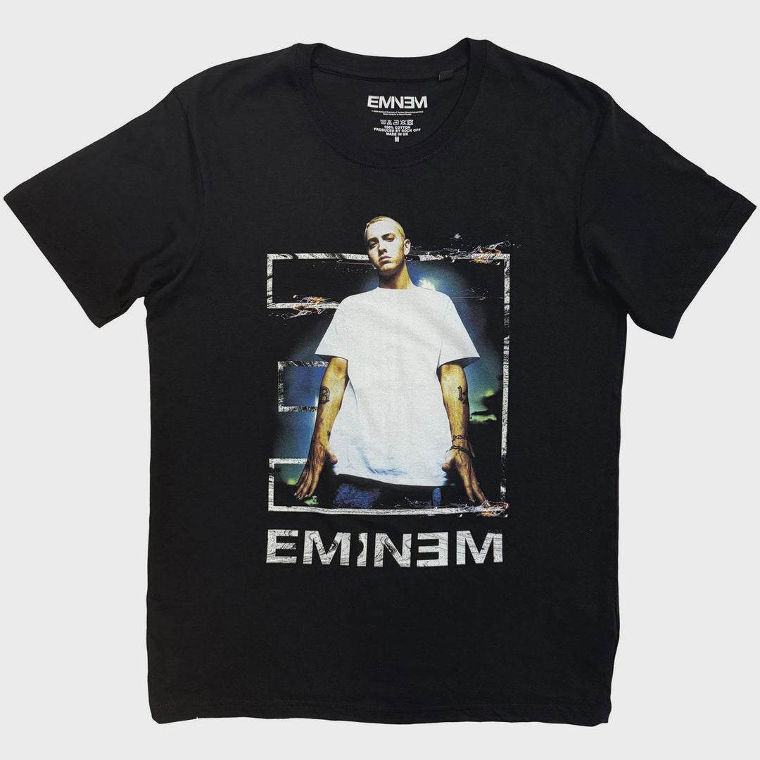 Eminem Unisex T-Shirt - Eminem Pose (Black)