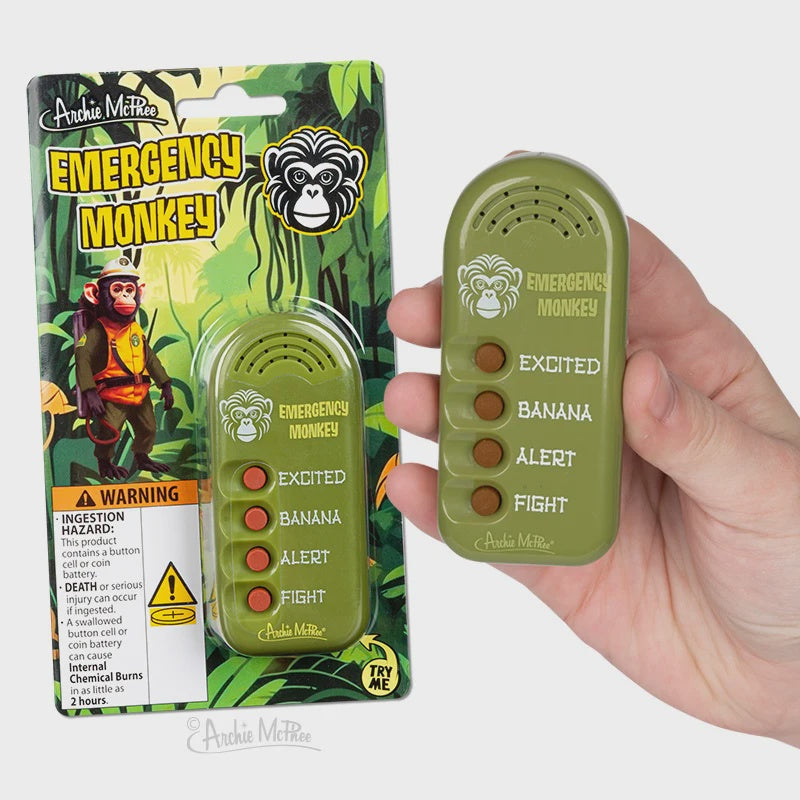 Archie McPhee Emergency Monkey
