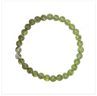 Oceanic - Peridot Beaded Bracelet