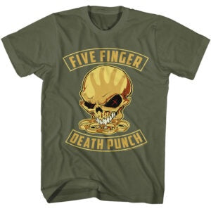 Five Finger Death Punch Skull & Knuckles T-Shirt