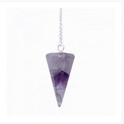 Benjamin - Amethyst Hexagon Pendulum P188