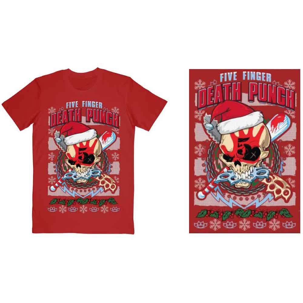 Five Finger Death Punch Zombie Kill Xmas T-Shirt