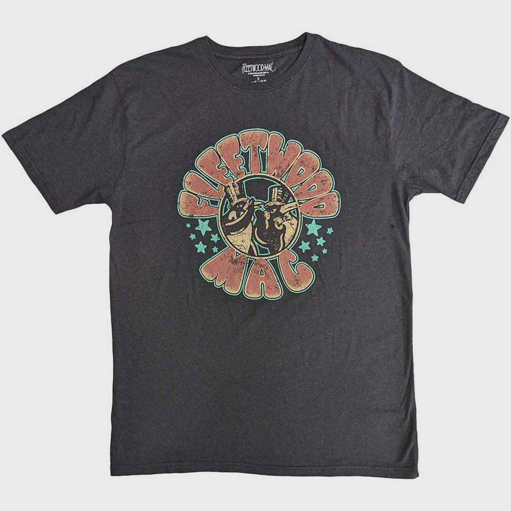 Fleetwood Mac Unisex T-Shirt - Stars & Penguins (Black)