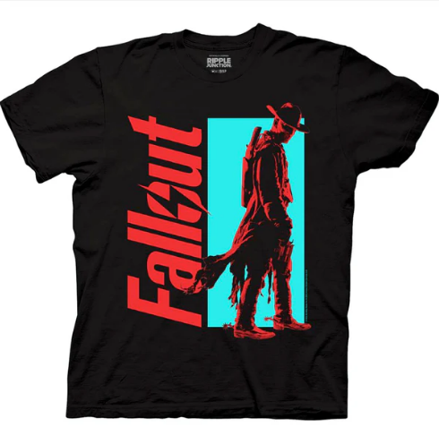 Fallout (Show) The Ghoul Logo Block T-Shirt