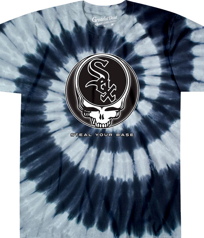 Chicago White Sox Steal Your Base Tie-Dye T-Shirt