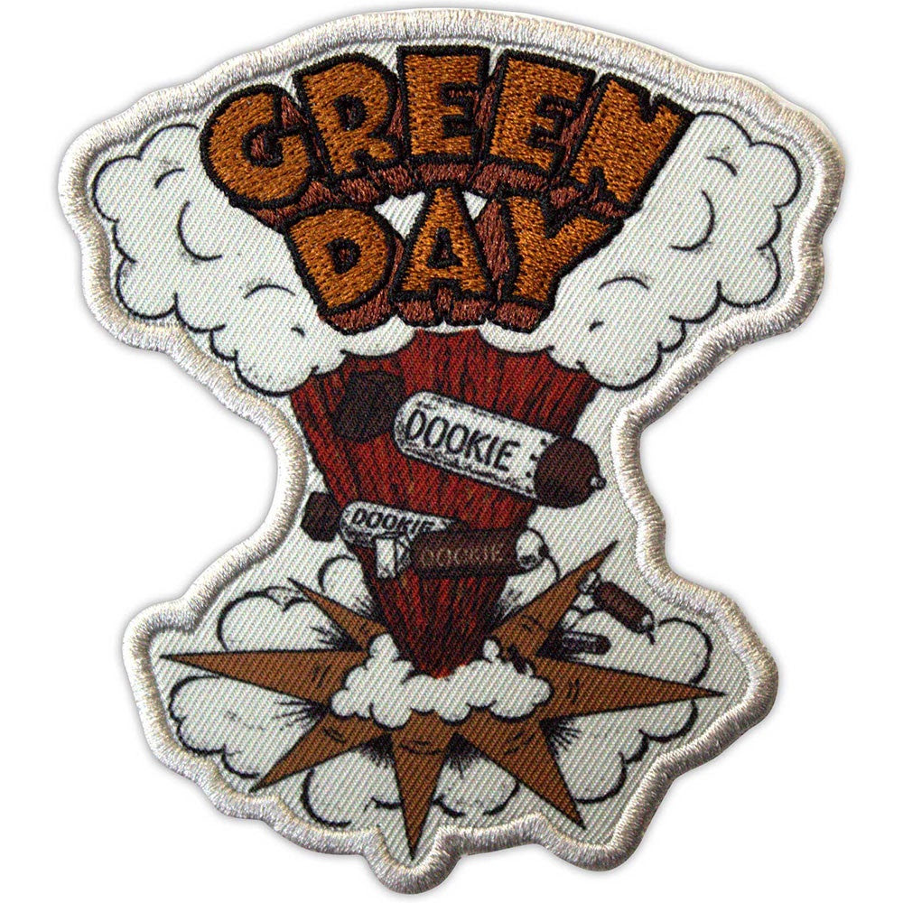 Green Day Standard Patch - Dookie Bombs