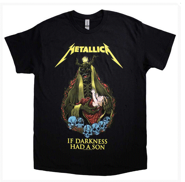 Rock Off - Metallica 'If Darkness Had A Son' Unisex T-Shirt